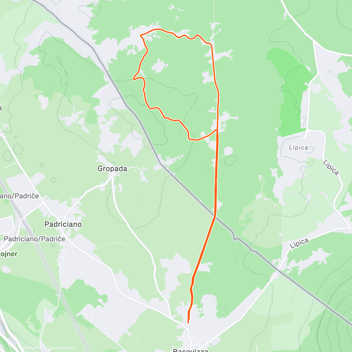 Map of the activity, Family Run - Monte dei Pini