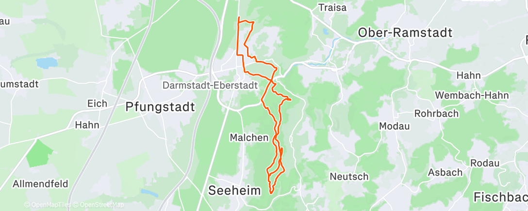 Map of the activity, Neues Jahr neues Glück
