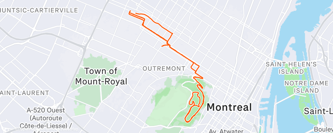 Map of the activity, bumpy mcbumpface
