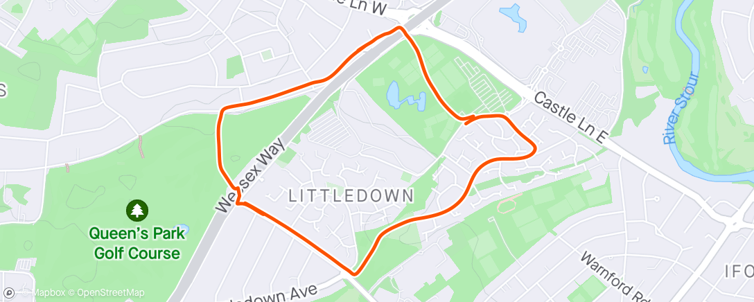 Map of the activity, LDH C25K  WEEK  7