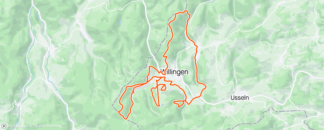 Map of the activity, Upland enduro Willingen 😀