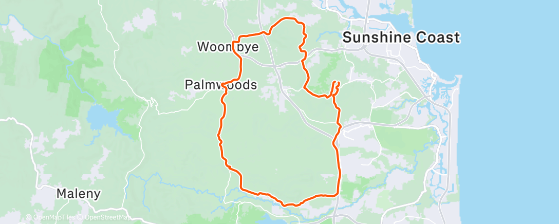 Map of the activity, Lumpy Loop