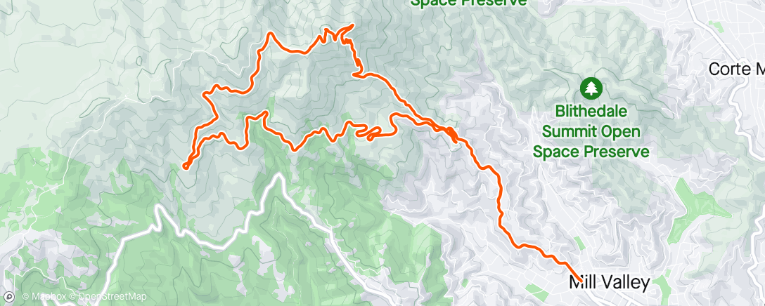 Map of the activity, Tam sunrise group
