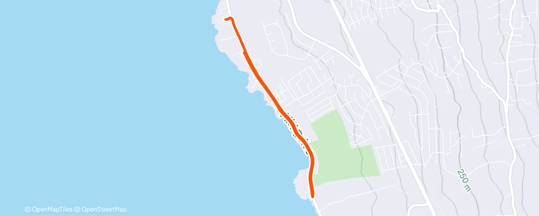 Map of the activity, Bike then Run Kailua-Kona, Hawaii ⛅