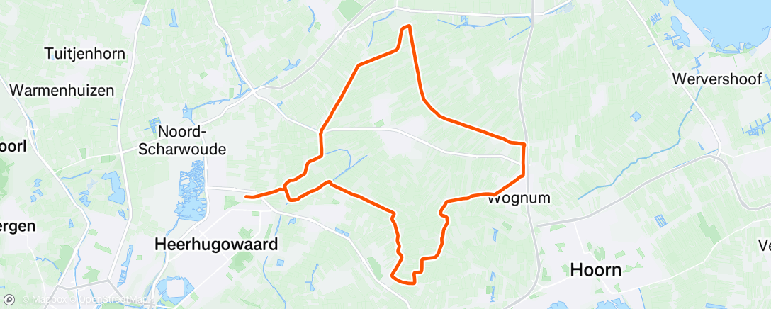 Map of the activity, 6/7/2025 - Uurtje buiten spelen (ZW2/3)
