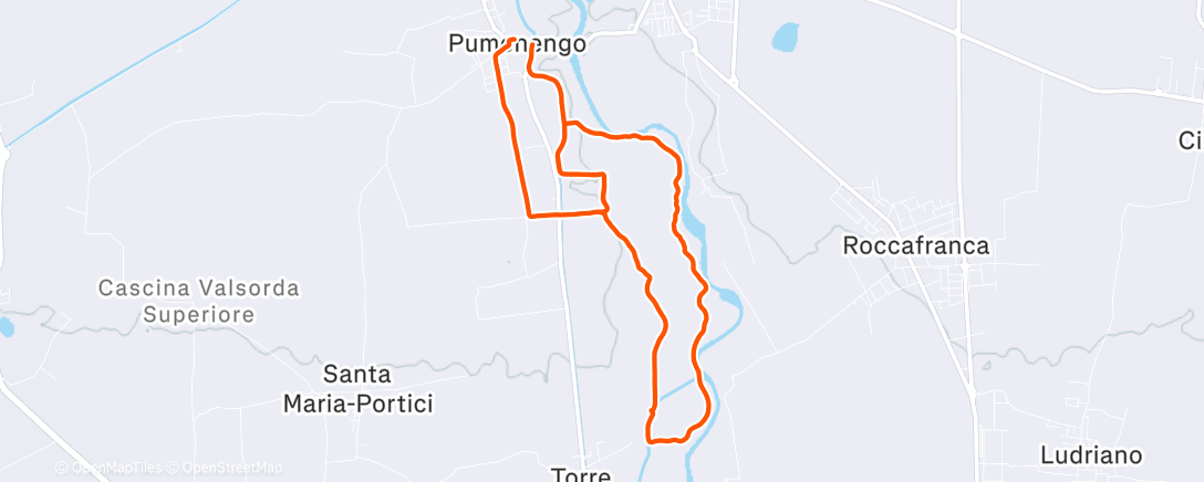 Карта физической активности (Padania)