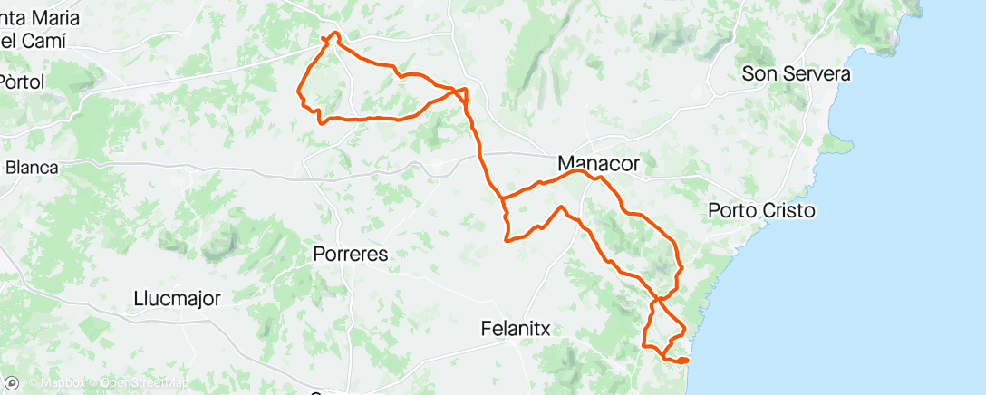 Map of the activity, Different way to Sineu