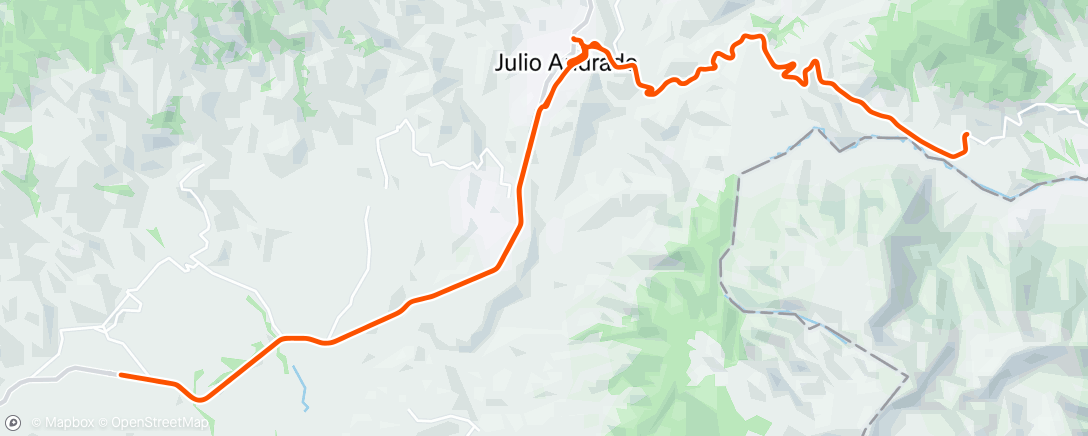 Map of the activity, 2024-12-19Ride