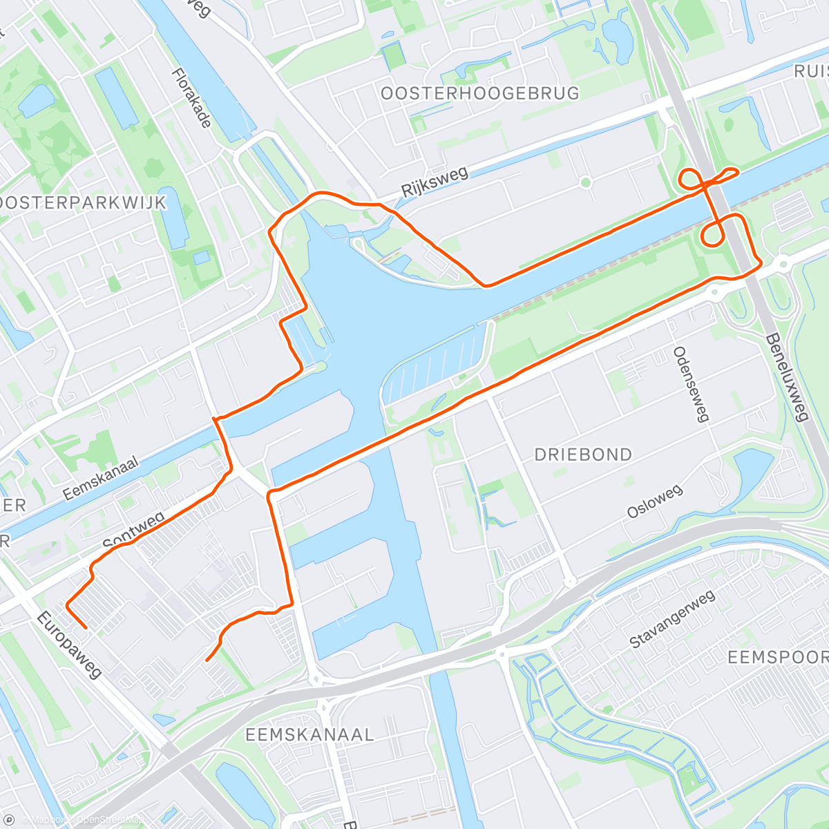 Map of the activity, Vrijmirondje ☀️