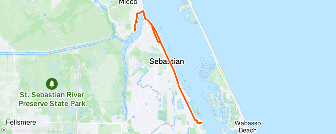 Map of the activity, Lunch Ride