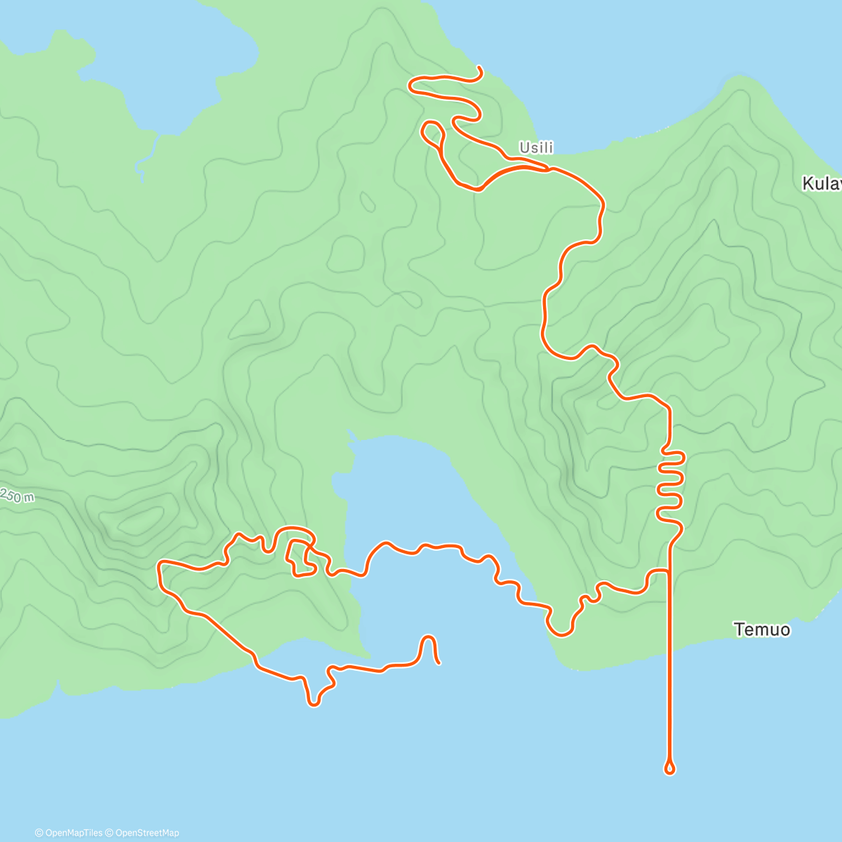 Kaart van de activiteit “Zwift - Radio Rendezvous in Watopia”