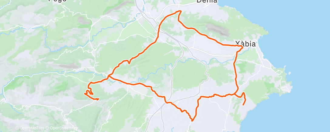 Map of the activity, Djordy