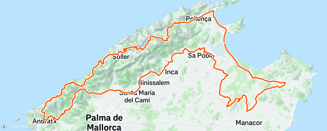 Map of the activity, M312