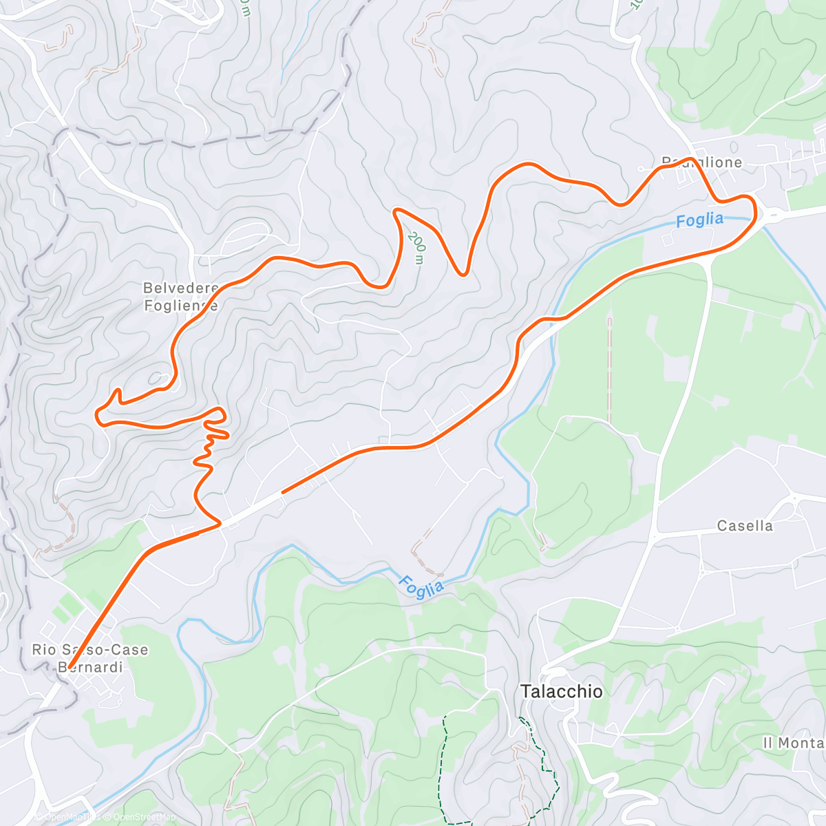 Map of the activity, Belvedere ❤️