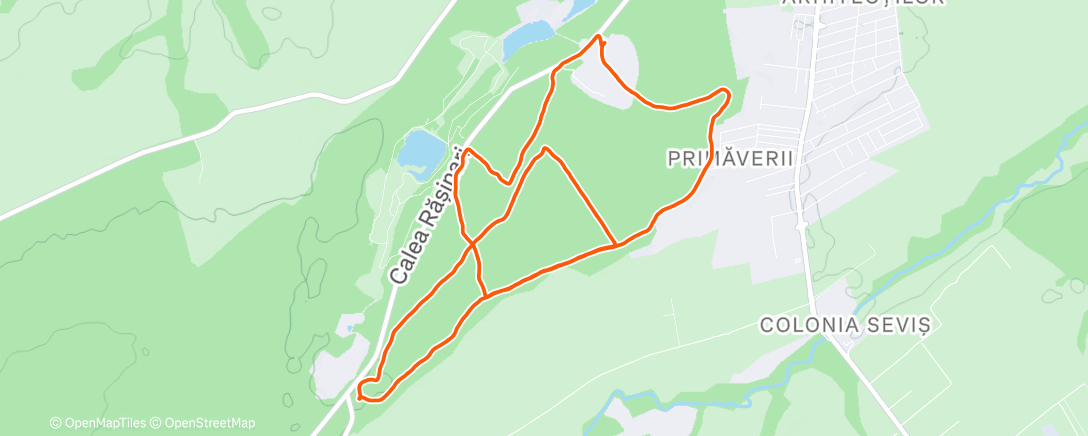 Map of the activity, 12 Years. One Run. Together.