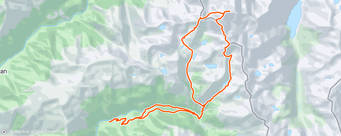 Map of the activity, Todos los tres miles de la zona de pica d’estats  
8x3000