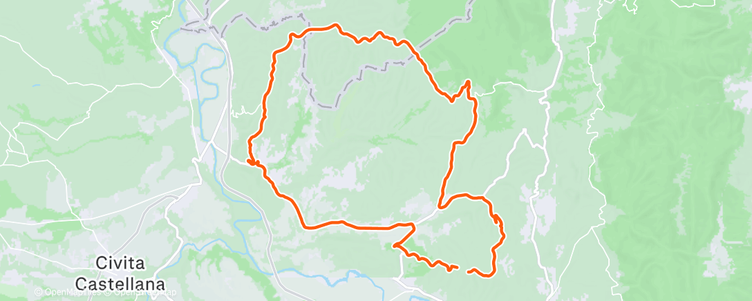 Map of the activity, Morning Ride
