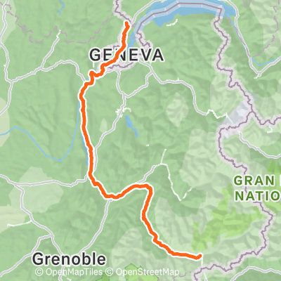 Modane - St Jean de Maurienne - Divonne | 232.7 km Cycling Route on Strava