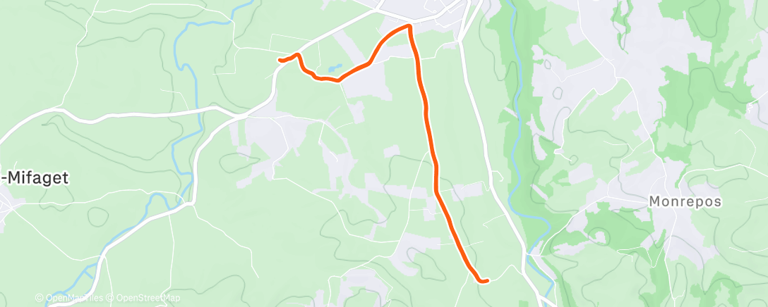 Map of the activity, Promener l'estomac