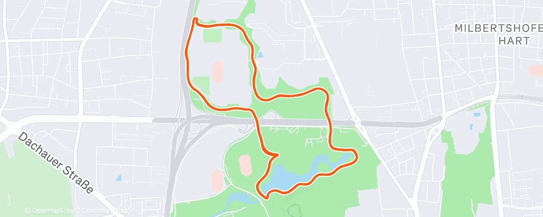 Map of the activity, Winterlaufserie 2/3 😵