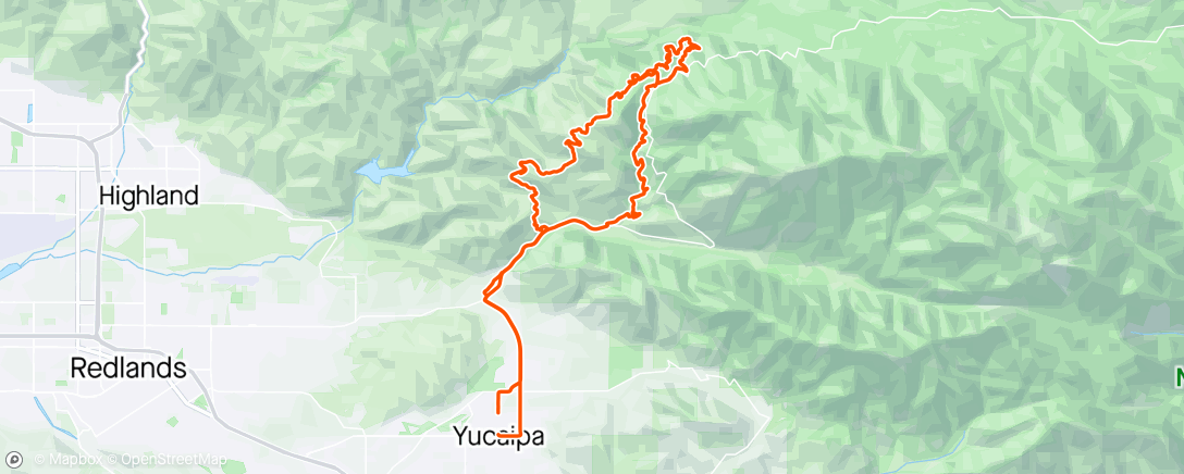 Map of the activity, MTB Epic w/Some BWC Rippers