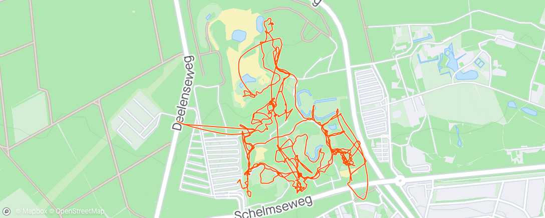 Map of the activity, Burgers' Zoo 🦒