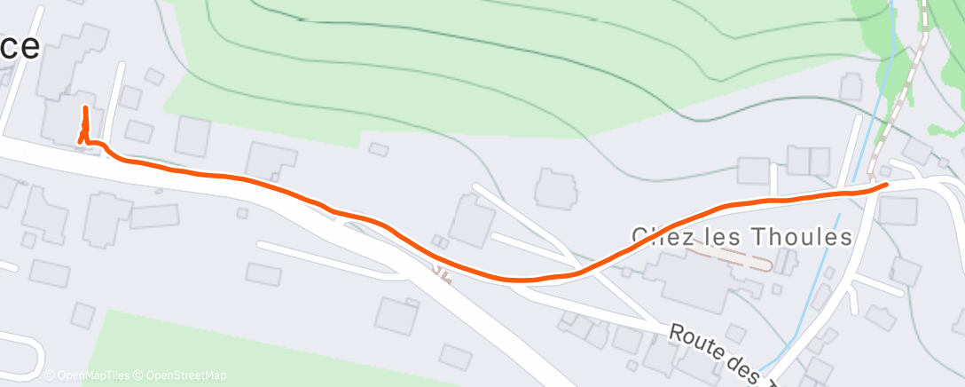 Карта физической активности (Afternoon Walk)