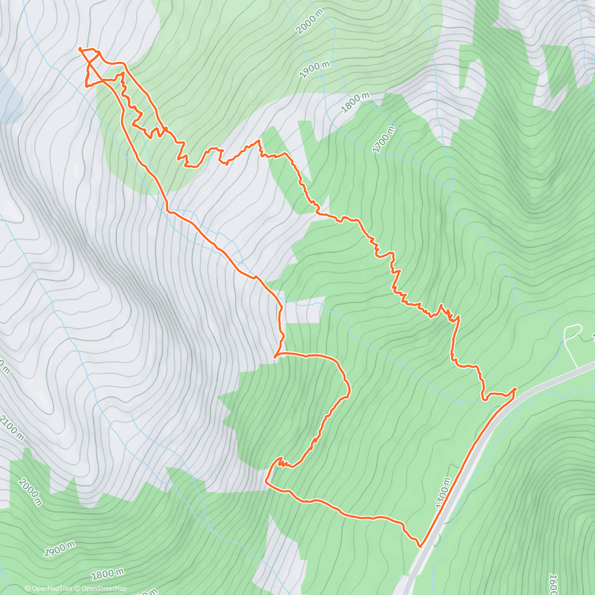 Map of the activity, Cold smoke ❄️