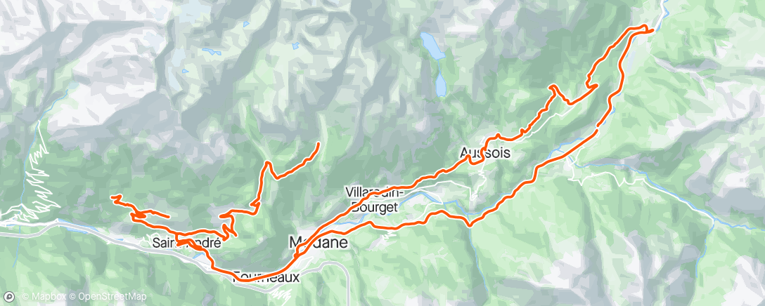 「L'Orgère, Montruard, Pralognan, Le Monolithe」活動的地圖