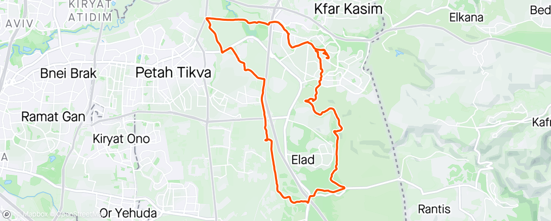 Map of the activity, ערב פסח