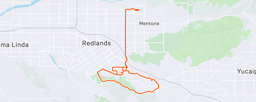 Map of the activity, Morning Ride