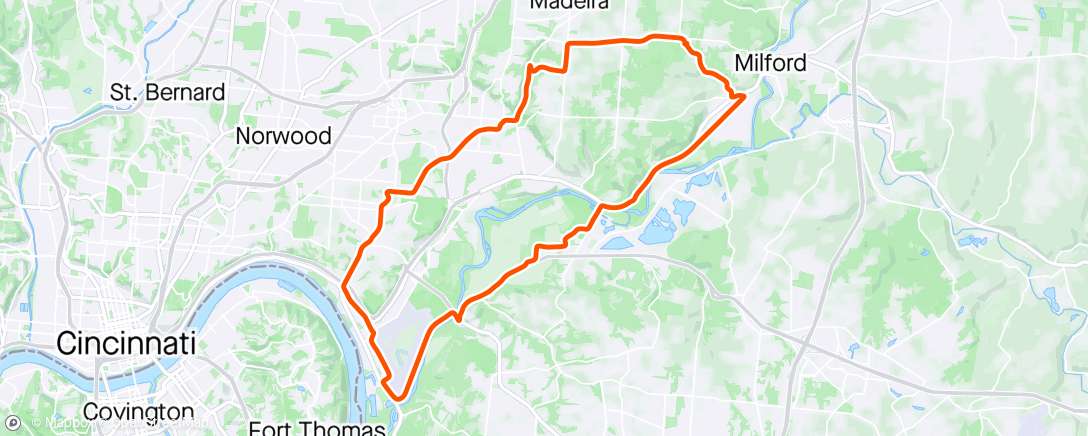 Map of the activity, Nice Morning for a ride!