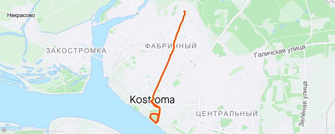 Map of the activity, Горочки ⛰️🏃‍♀️