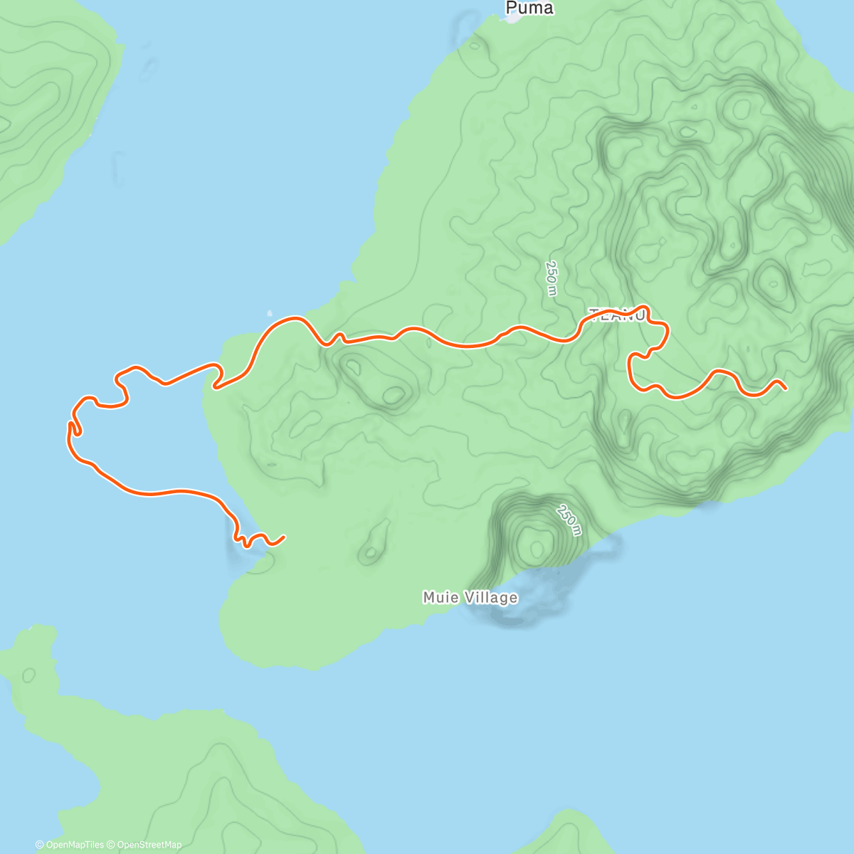 Map of the activity, Zwift - Watopia's Waistband in Watopia