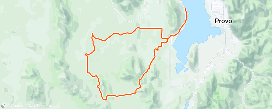 Map of the activity, Afternoon E-Bike Ride