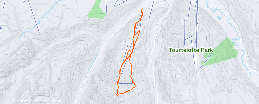 Map of the activity, Cold morning
