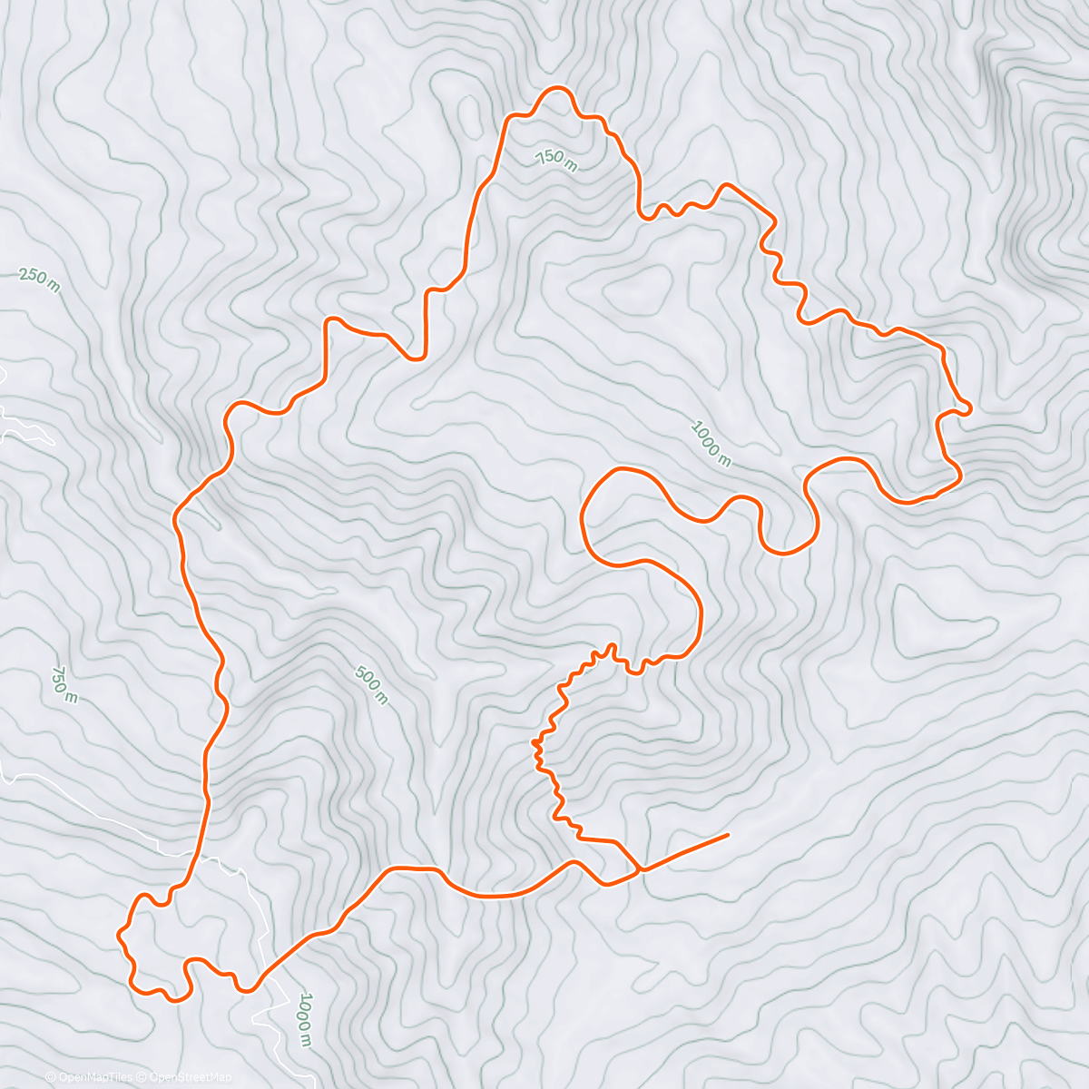 Map of the activity, Zwift - Douce France in France