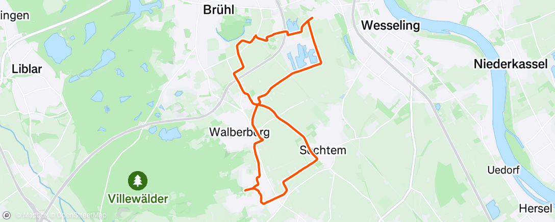 Map of the activity, Einmal Eingang um den Block ⚙️