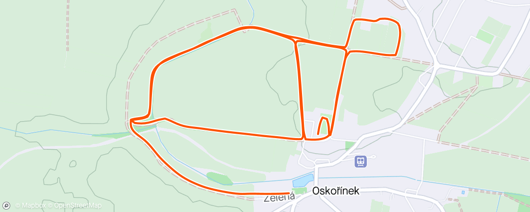 Map of the activity, Hledání 10k po měkkym ✅