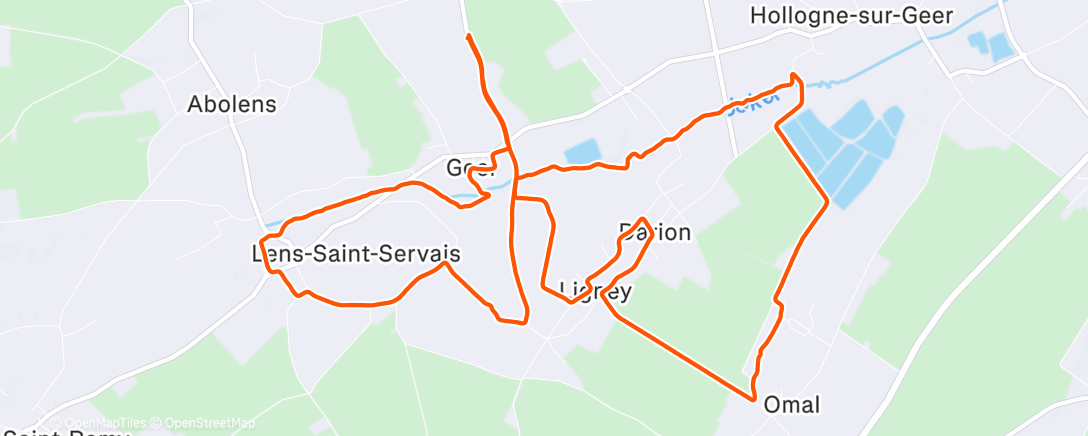 Map of the activity, CJPL : Geer