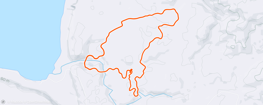 Map of the activity, Zwift - Group Ride: Roll with Castelli  (C) on Three Village Loop in Makuri Islands