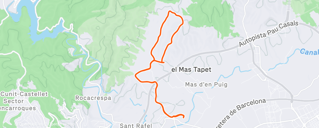 Map of the activity, Décrassage..les soirées sont raides!!😉