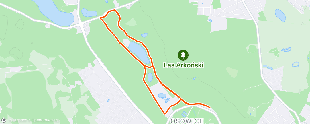 Map of the activity, 1337 - 8 kilometers