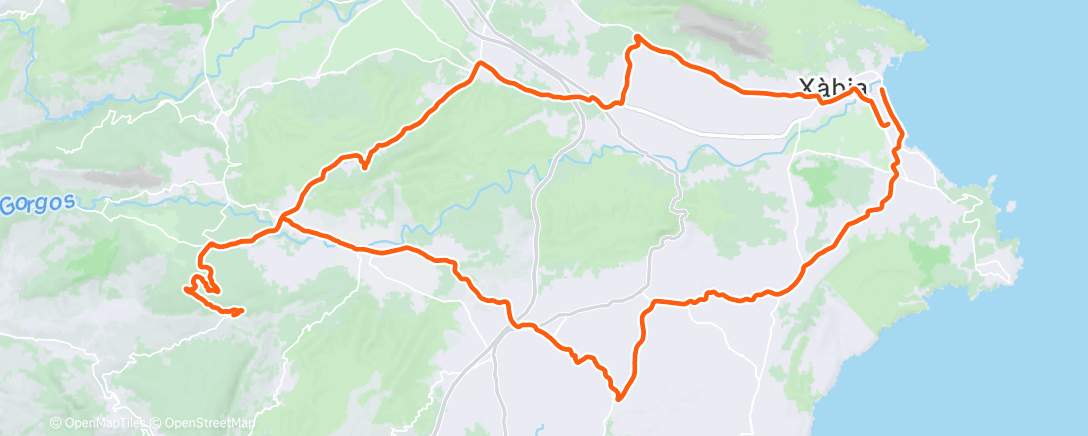Mapa de la actividad, Ochtendrit