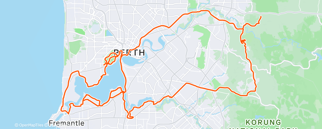 「Morning Ride」活動的地圖