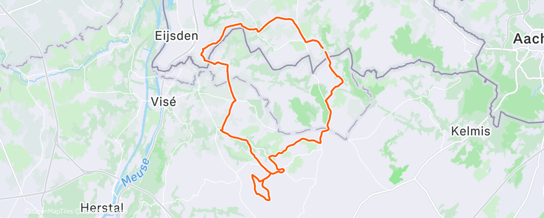 Map of the activity, Namiddagrit