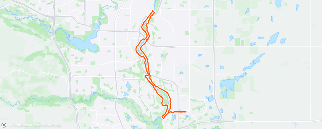 Map of the activity, Birthday Party Ride
