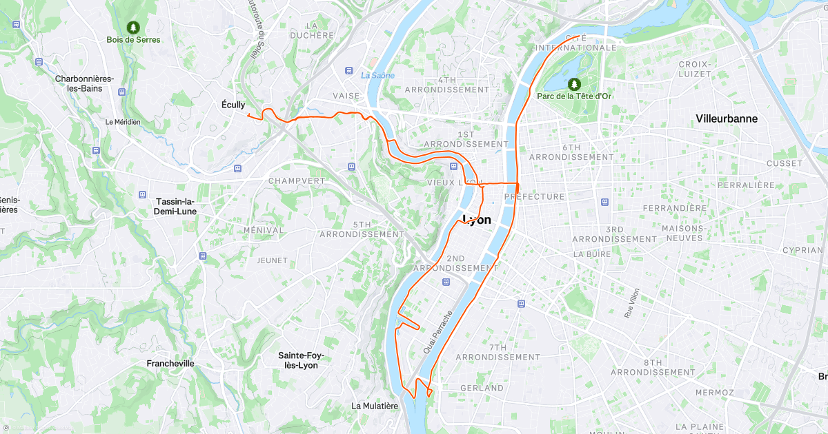 Fin d’une semaine à plat | Strava