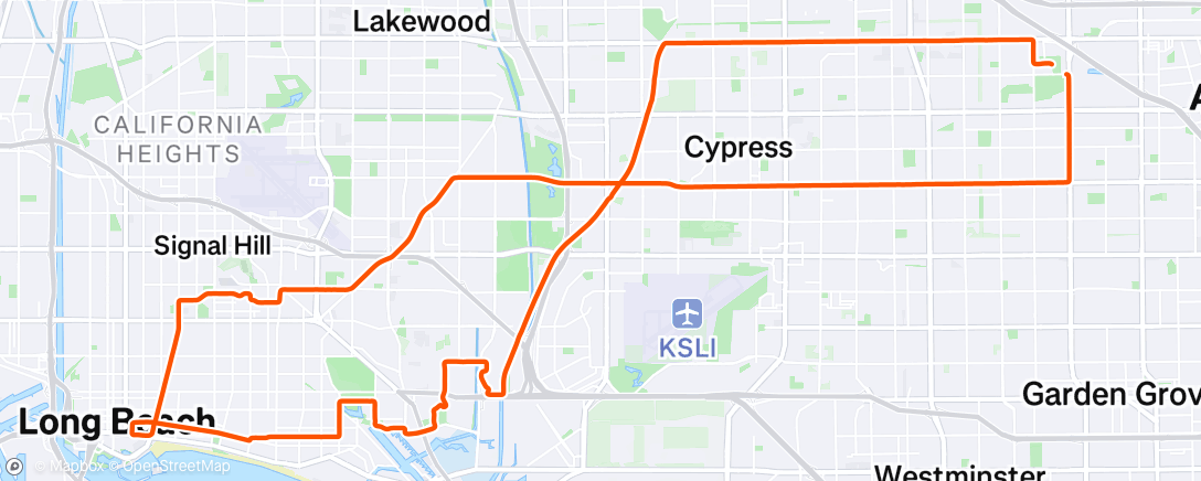 Map of the activity, Morning Ride