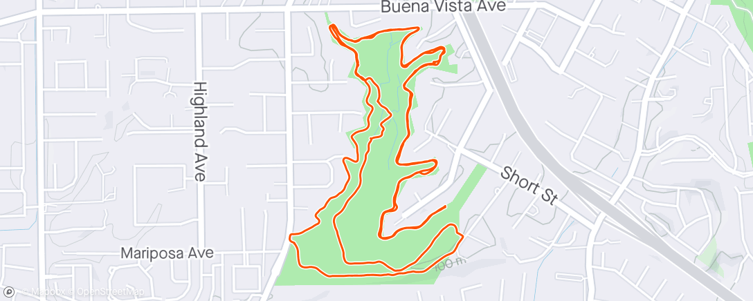 Map of the activity, Yorba linda Lakebed